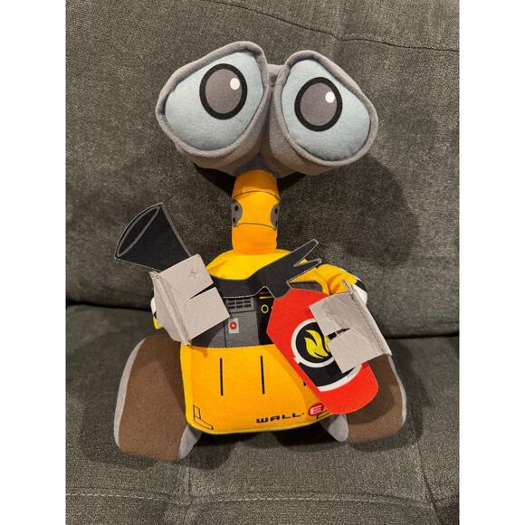 Disney Pixar WALL-E Fire Hydrant 10" Plush - Picture 1 of 4
